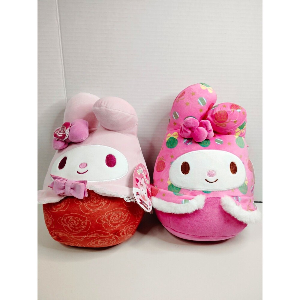 Squishmallows Hello Kitty and Friends My Melody Plush Stuffed Animal, Pink/Red